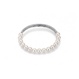 Akoya Pearl and Gold Magnetic Bracelet