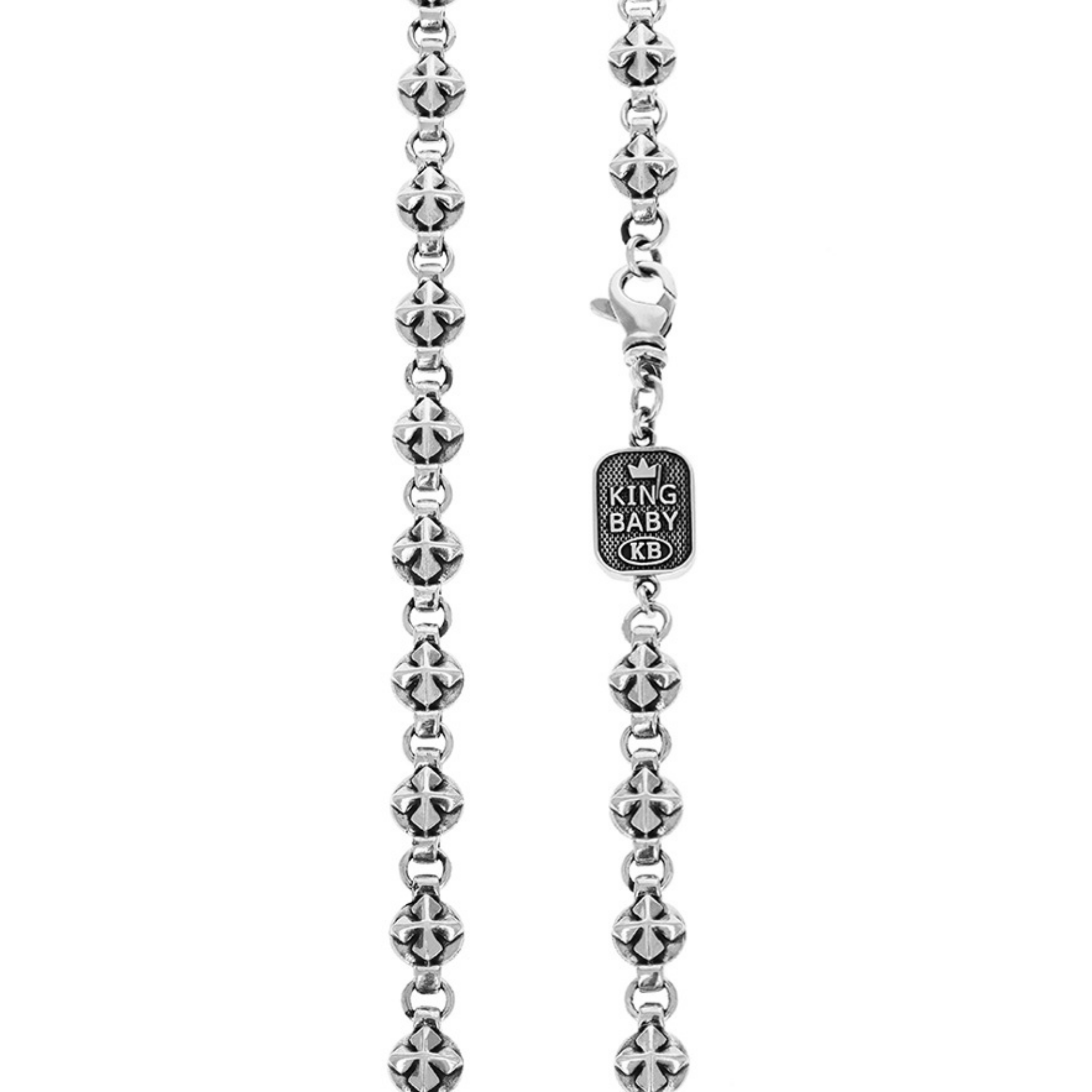 Round MB Cross Chain Necklace - Danielle B.