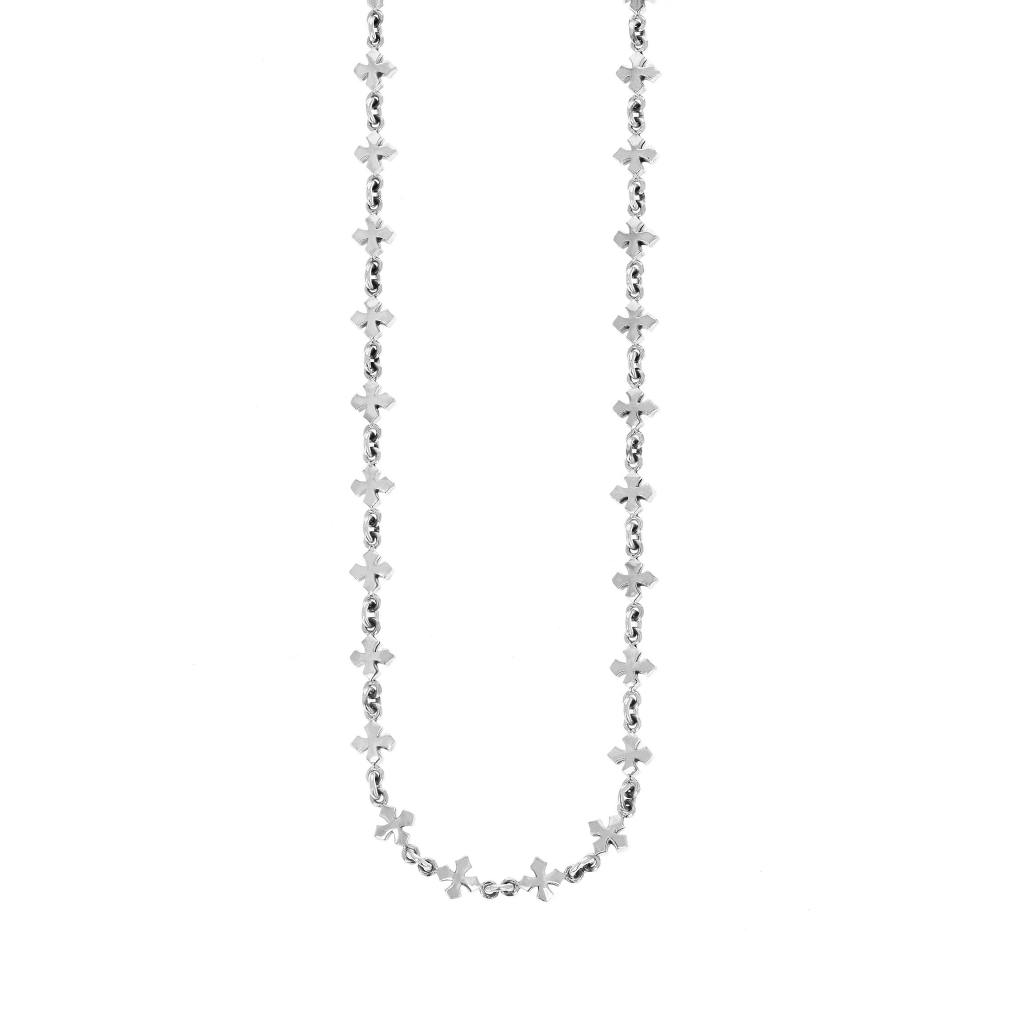 Small MB Cross Chain Necklace - Danielle B.