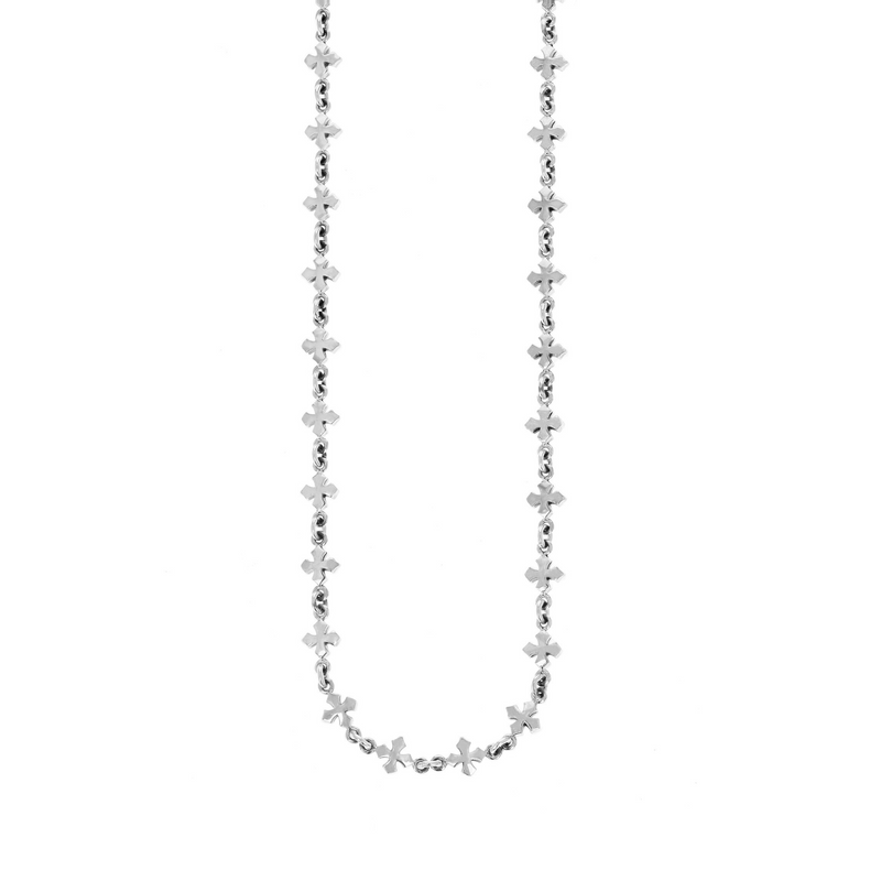 Small MB Cross Chain Necklace - Danielle B.