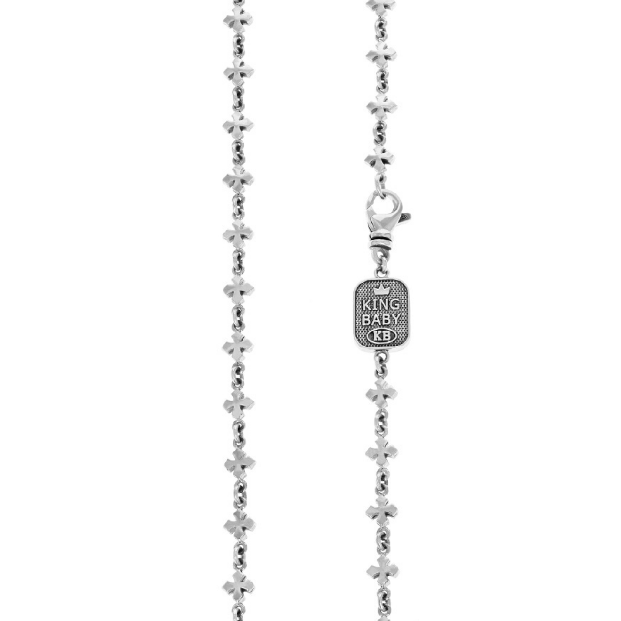 Small MB Cross Chain Necklace - Danielle B.