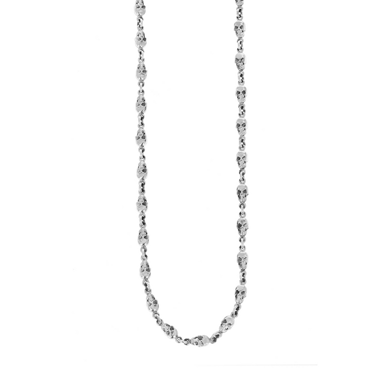 Small Skull Chain Necklace