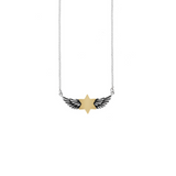 Winged Star of David Necklace