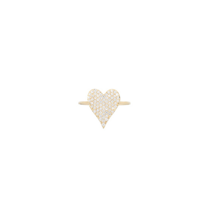 Diamond Heart Ring