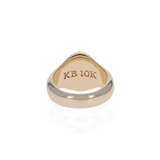 10kt Gold Traditional Cross Motif Ring