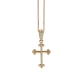 10kt Yellow Gold Traditional Cross Pendant