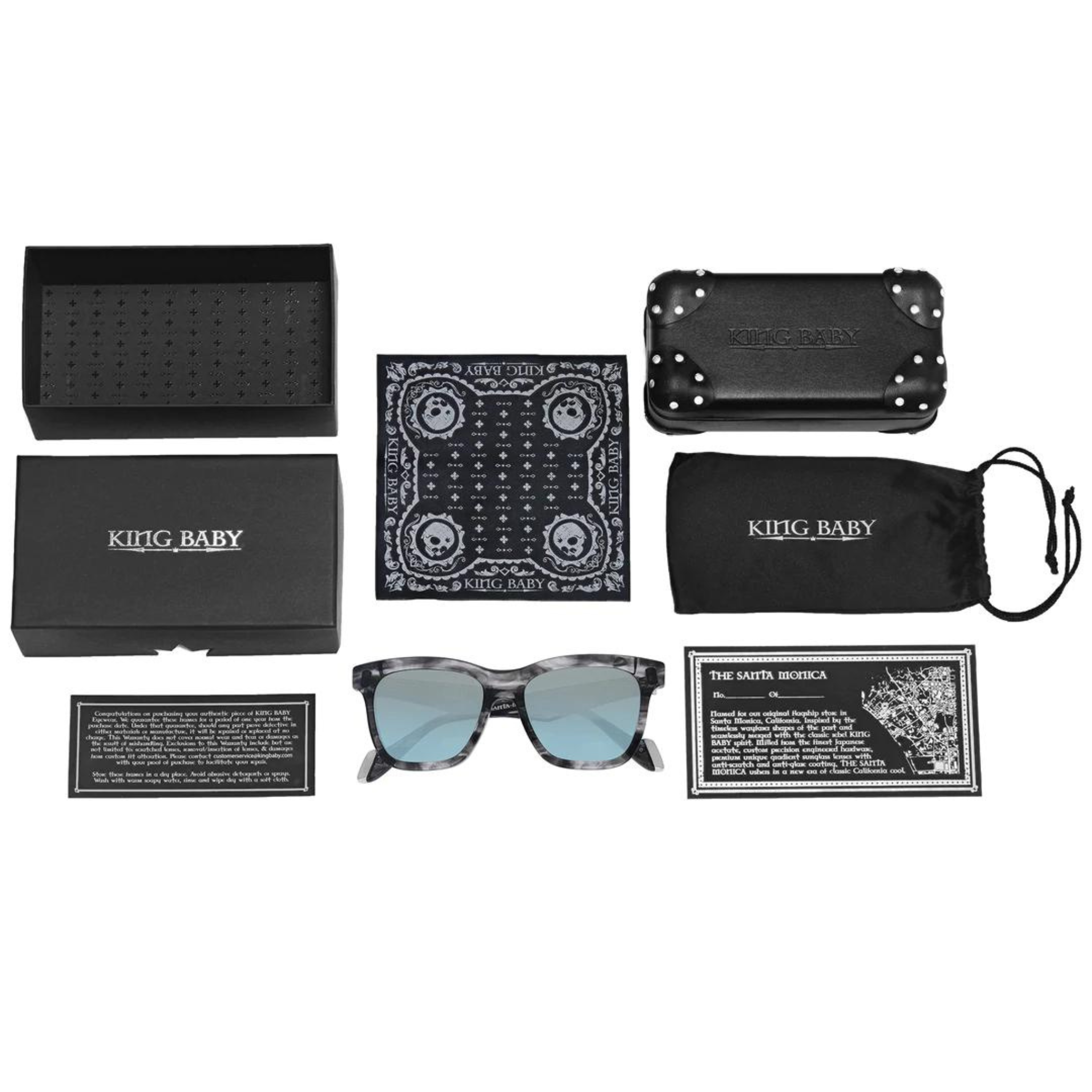 Grey Santa Monica Sunglasses