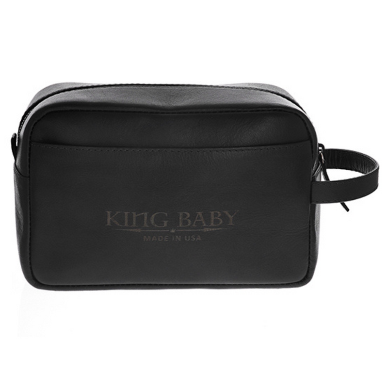 King Baby Dopp Kit with Silver Skull