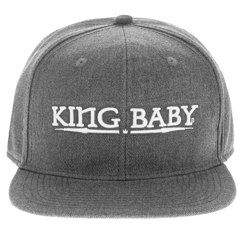 Grey Layered King Baby Logo Hat