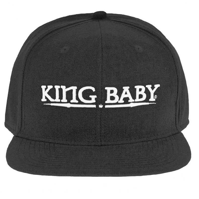 Black Layered King Baby Logo Hat