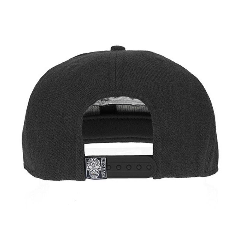 Black Layered King Baby Logo Hat
