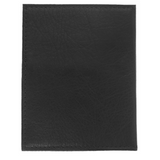 Passport Wallet with Silver Skull