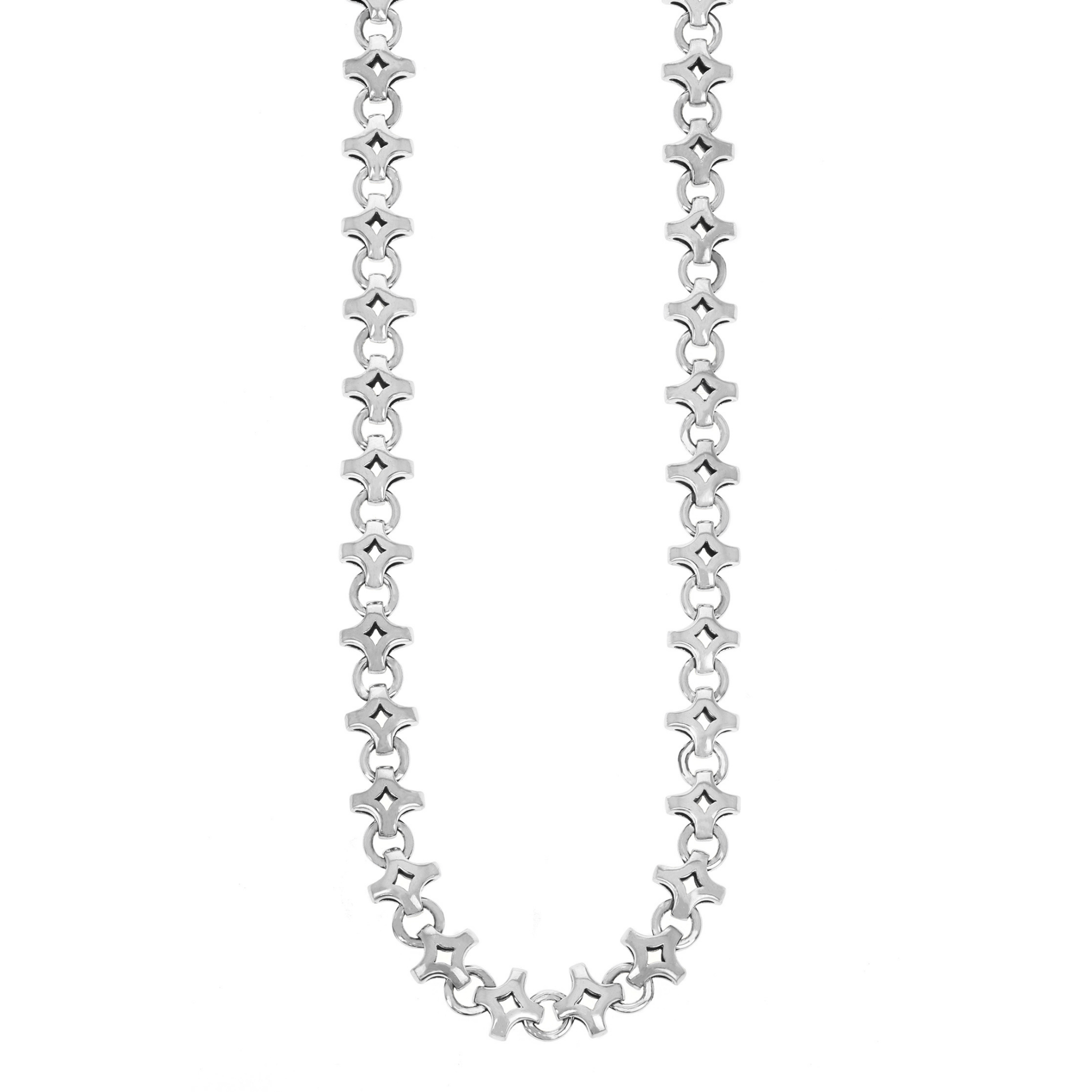 Small Diamond Link Necklace
