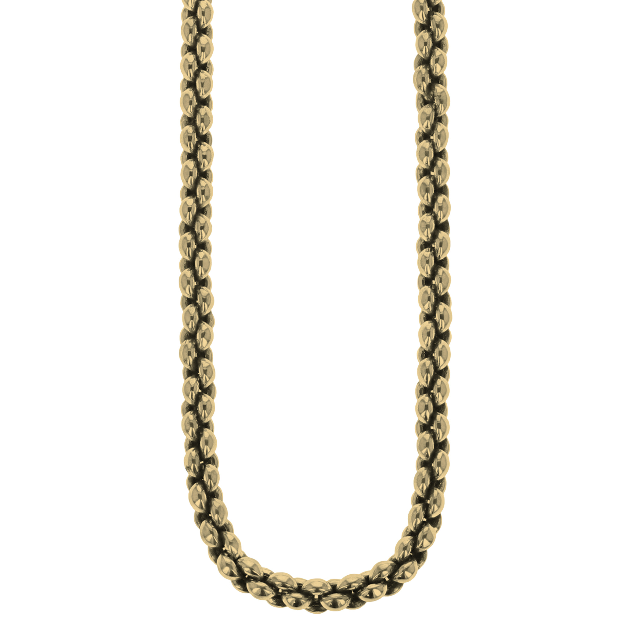 10kt Gold Small Infinity Link Necklace
