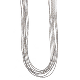 Eight Strand Labradorite Necklace