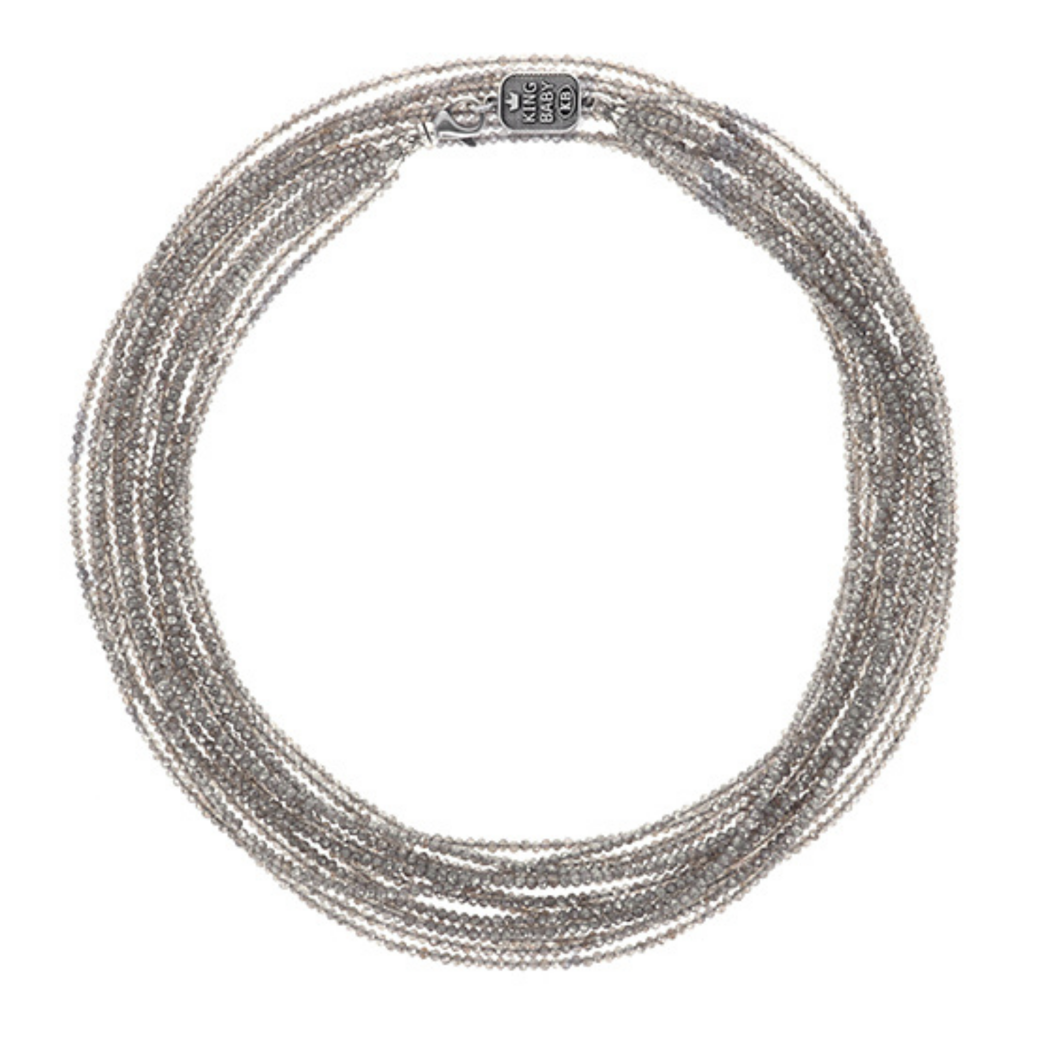 Eight Strand Labradorite Necklace