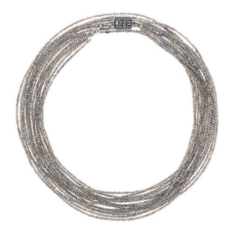 Eight Strand Labradorite Necklace