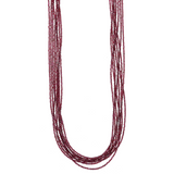 Eight Strand Garnet Necklace