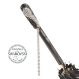 Grey Swaraovski Umbrella