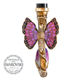 Purple Butterfly Umbrella