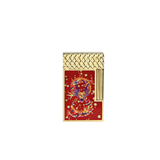 Line 2 - Year of the Dragon Burgundy and Gold Lighter