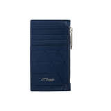 Firehead Blue Credit Card Holder and Coin Purse