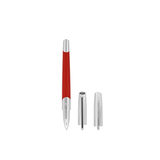 Defi Mellinium Silver and Red Rollerball Pen