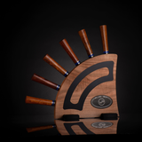 Ironwood Handle - Gourmet Steak Knife Set with Red Maple