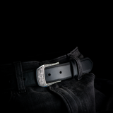 Damascus Steel Belt Buckle