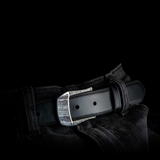 Blue Mammoth Belt Buckle