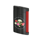 Memento Mori Black and Red Lighter