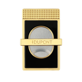 Perfect Cut Gold and Black Cigar Cutter