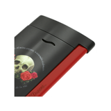 Memento Mori Black and Red Lighter