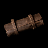 Tribal Handle - Chef Knife Set with Black Walnut Display