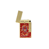 Line 2 - Year of the Dragon Burgundy and Gold Lighter