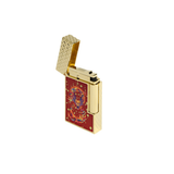 Line 2 - Year of the Dragon Burgundy and Gold Lighter