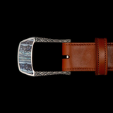 Blue Mammoth Belt Buckle