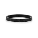 Scacco Black Ceramic and Black Diamond Bracelet