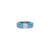 Scacco Turquoise Ceramic and Diamond Ring