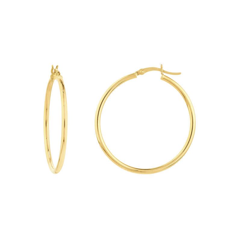 Gold Hoop Earrings