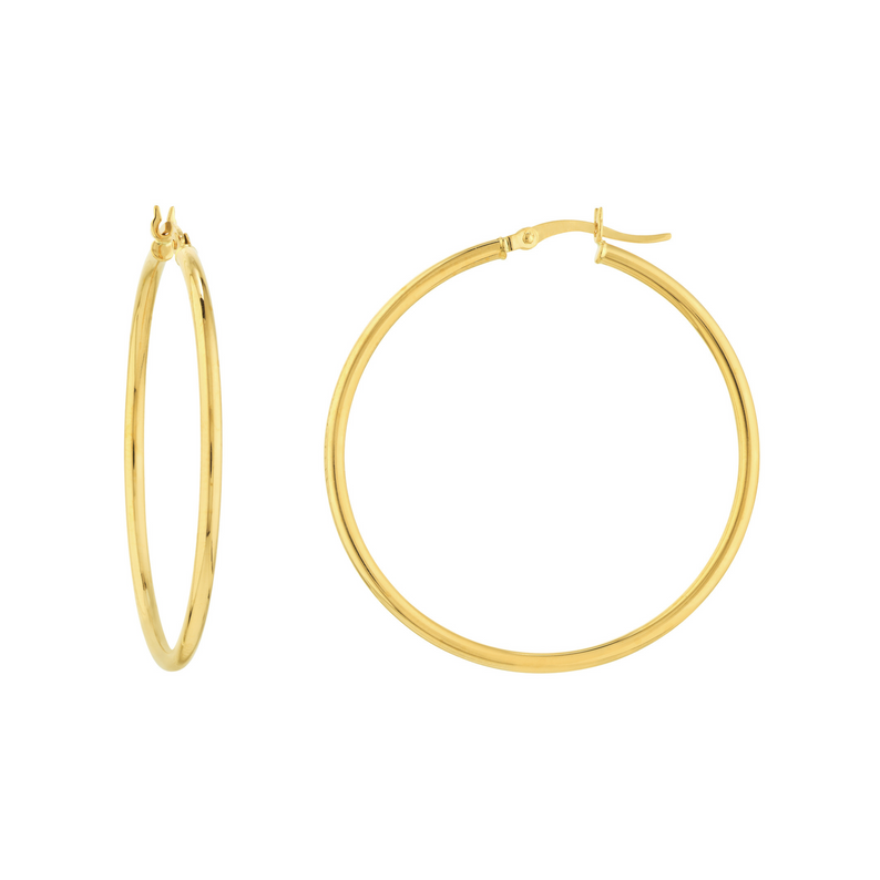 Gold Hoop Earrings