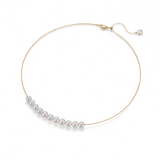Akoya Pearl and Gold Choker