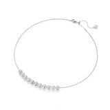 Akoya Pearl and Gold Choker