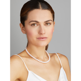 Akoya Pearl and Gold Magnetic Necklace