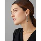 Tahiti Pearl and Gold Earrings