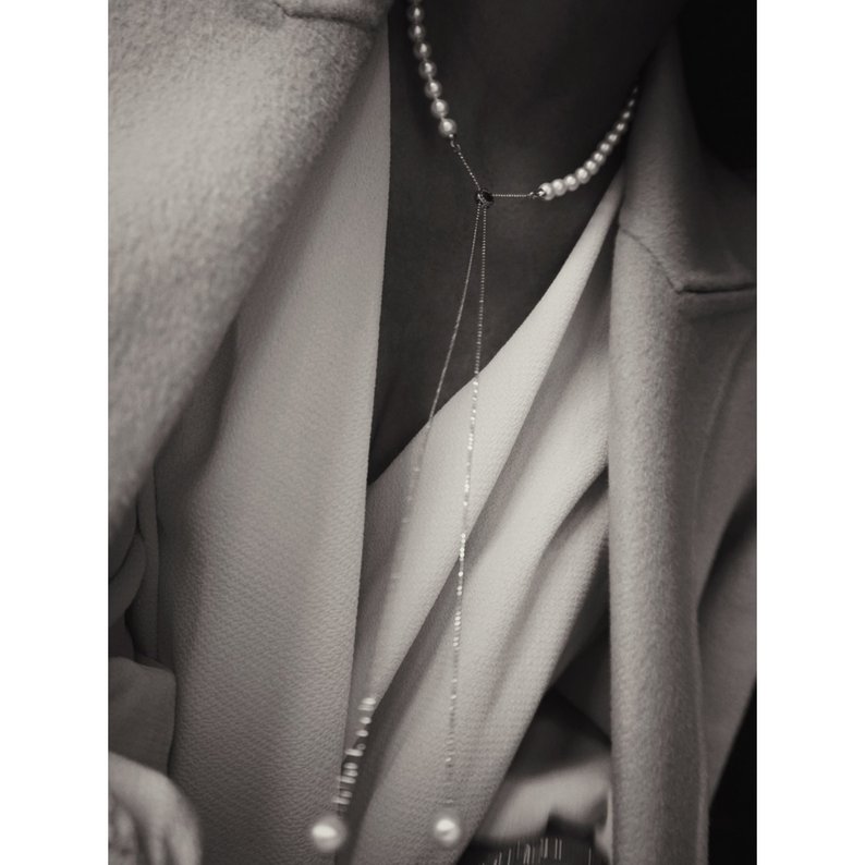 Akoya Pearl and Gold Necklace