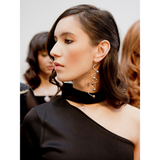 Tahiti Pearl and Gold Single Earring