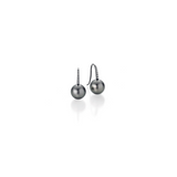 Tahiti Pearl and Gold Earrings with Diamonds