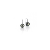 Tahiti Pearl and Gold Earrings with Diamonds