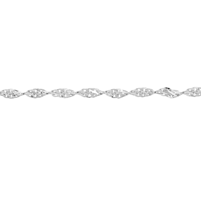 Gold Twisted Dorica Anklet